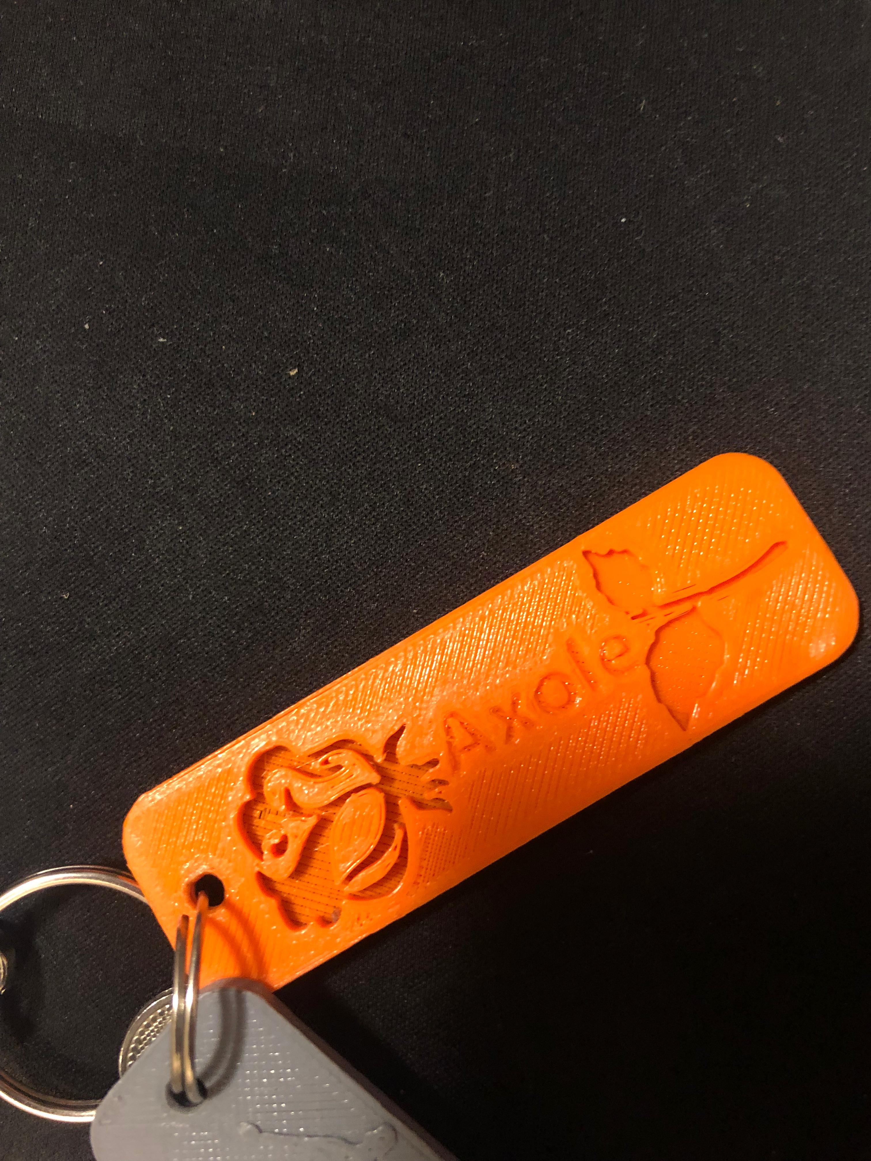 Personalized Keytag with Engraved Text